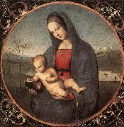 RAFFAELLO Sanzio Madonna with the Book (Connestabile Madonna)  dy Germany oil painting reproduction